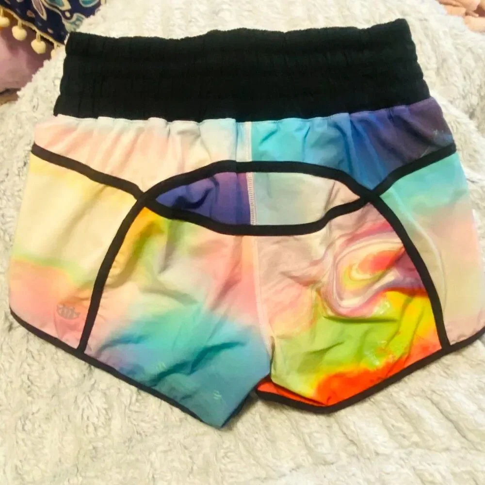 RARE Lululemon SeaWheeze Sky To SeaWheeze Speed Short EUC Size 6 - Picture 5 of 8